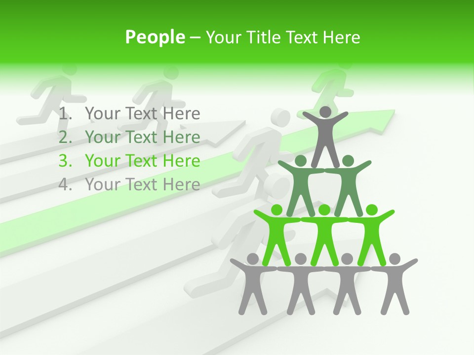 Perfect Center Run PowerPoint Template