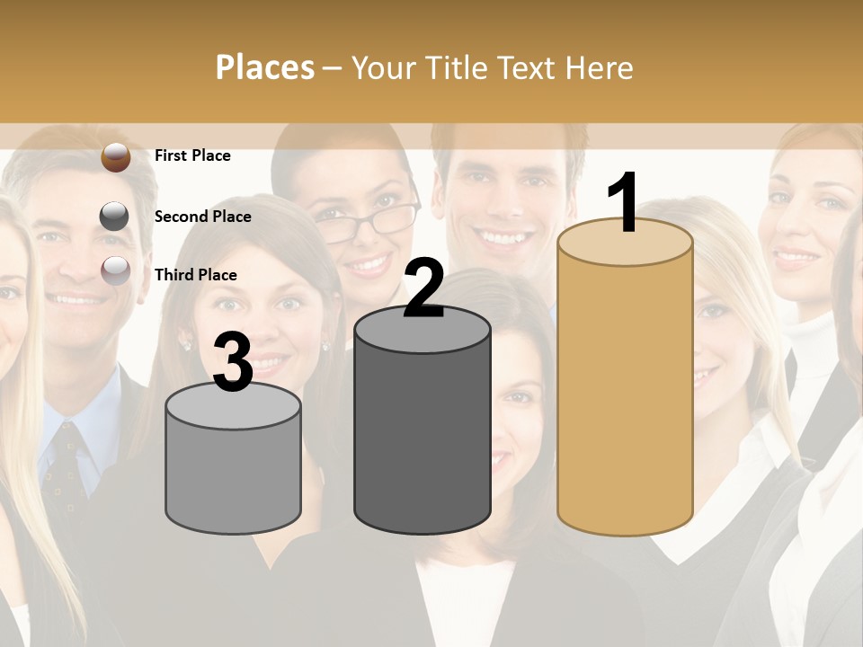 Education Employment Isolate PowerPoint Template