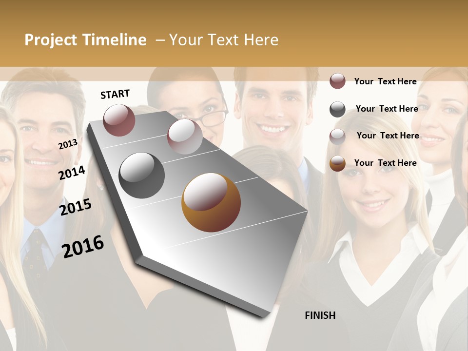 Education Employment Isolate PowerPoint Template
