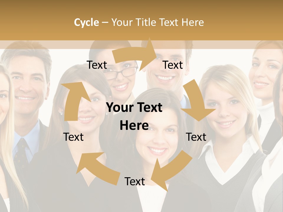 Education Employment Isolate PowerPoint Template