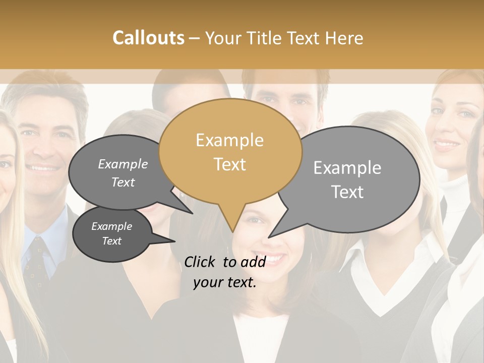 Education Employment Isolate PowerPoint Template