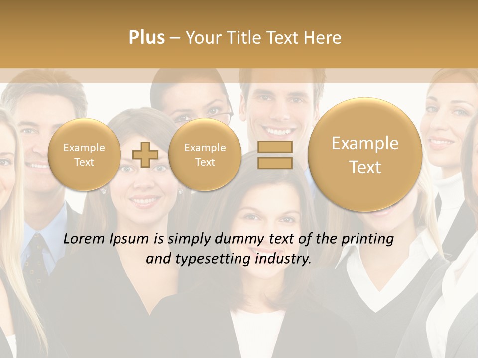 Education Employment Isolate PowerPoint Template