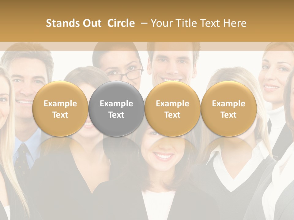 Education Employment Isolate PowerPoint Template