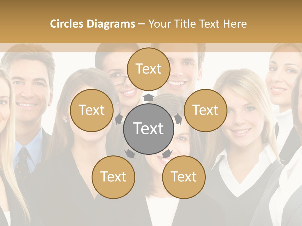 Education Employment Isolate PowerPoint Template