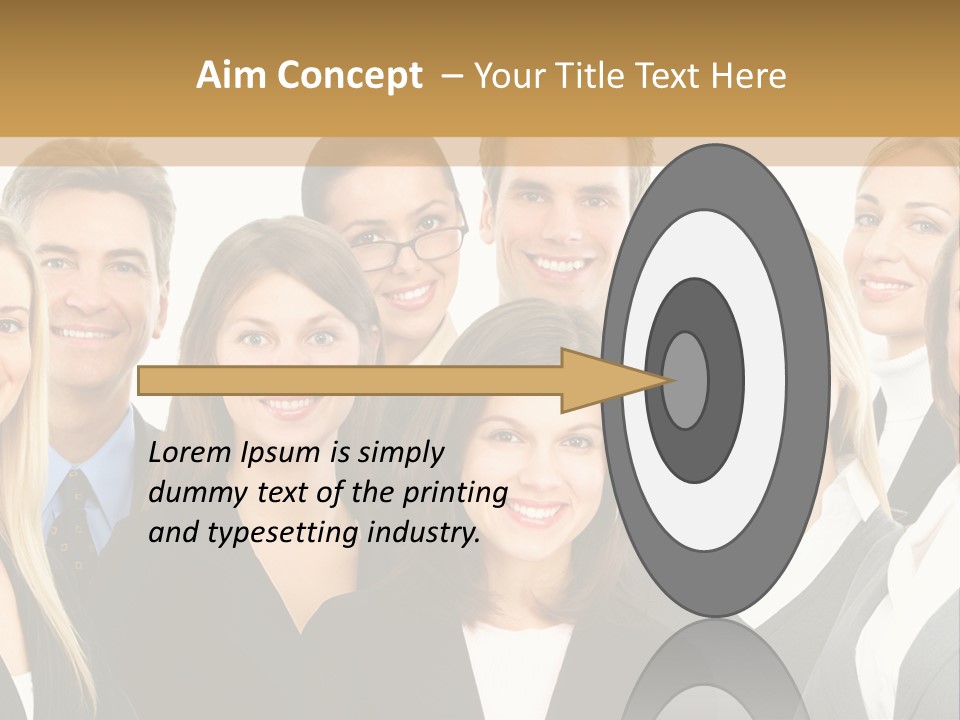 Education Employment Isolate PowerPoint Template