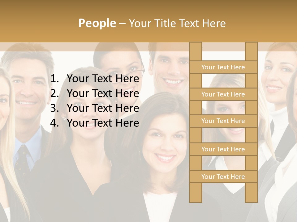 Education Employment Isolate PowerPoint Template