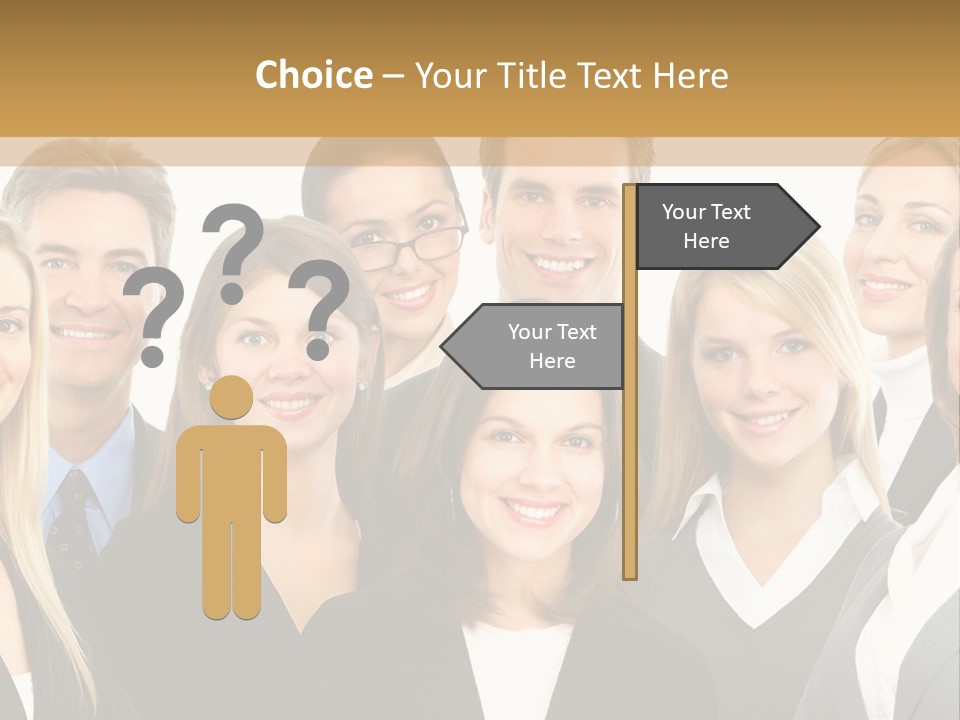 Education Employment Isolate PowerPoint Template