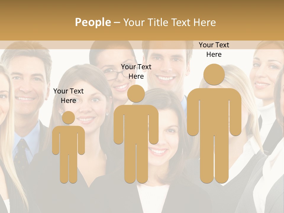 Education Employment Isolate PowerPoint Template