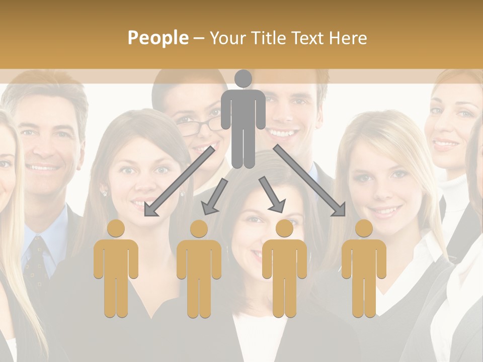 Education Employment Isolate PowerPoint Template