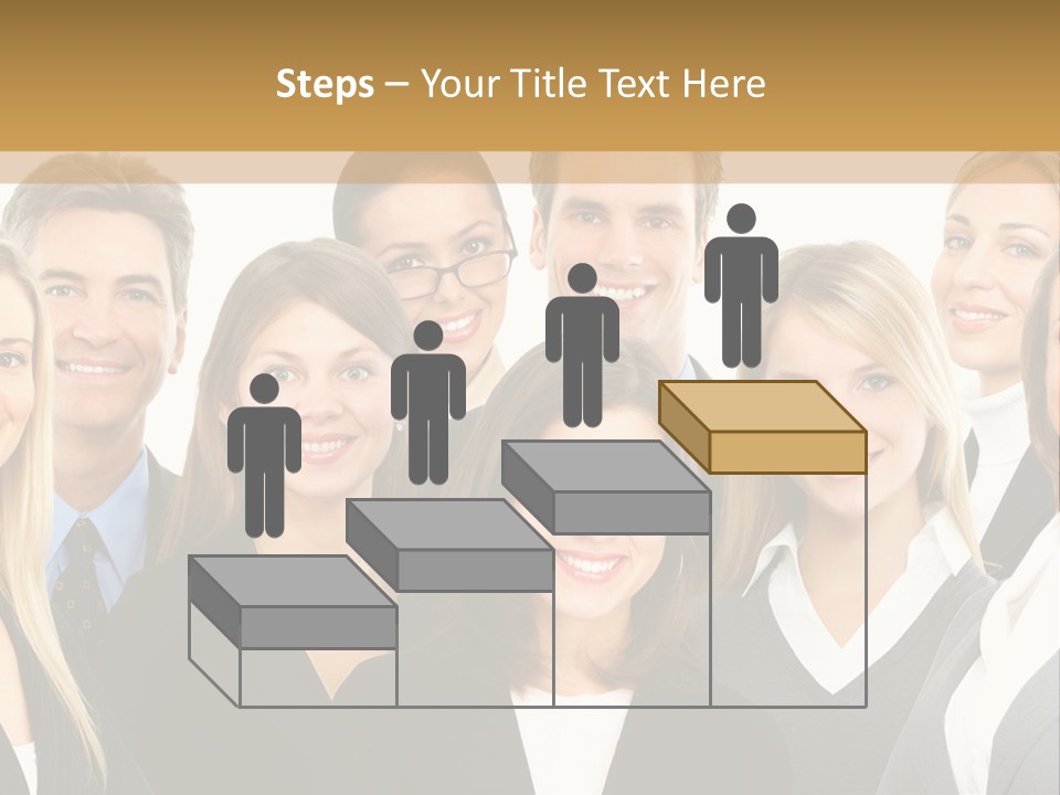 Education Employment Isolate PowerPoint Template
