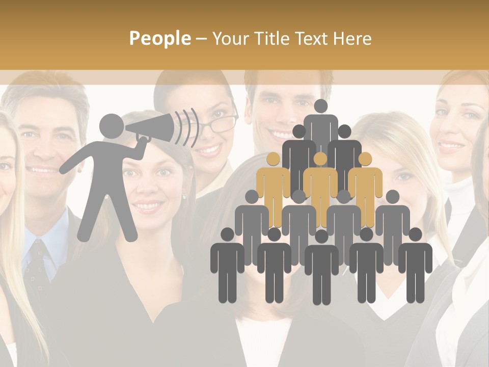 Education Employment Isolate PowerPoint Template