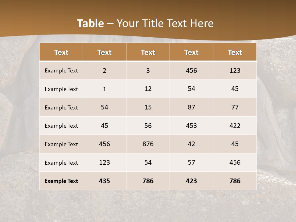 Greece Landscape Gate PowerPoint Template