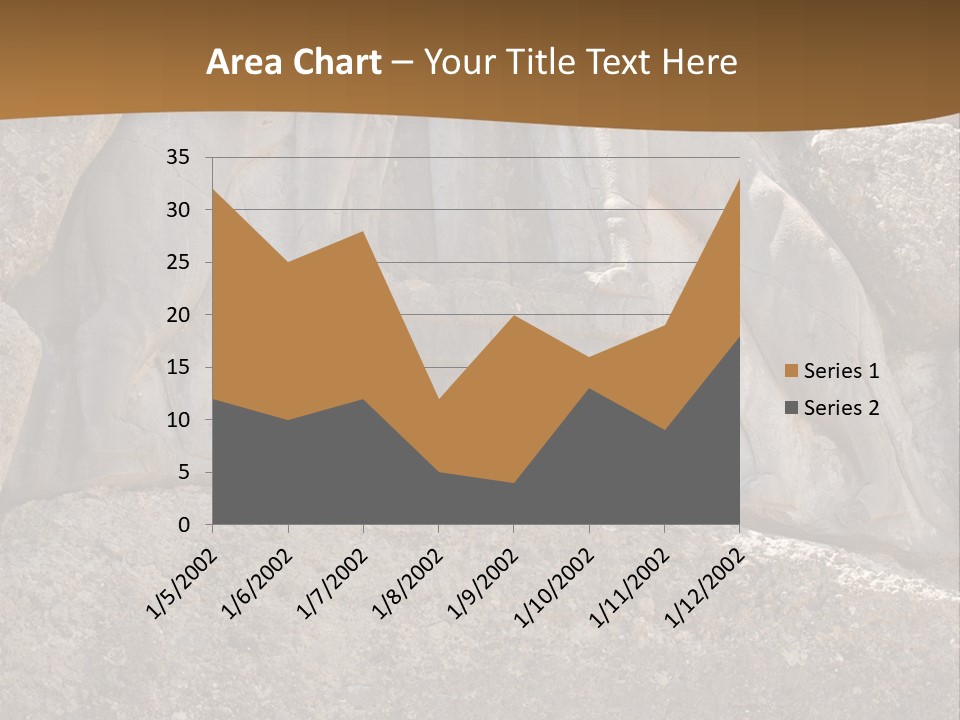Greece Landscape Gate PowerPoint Template