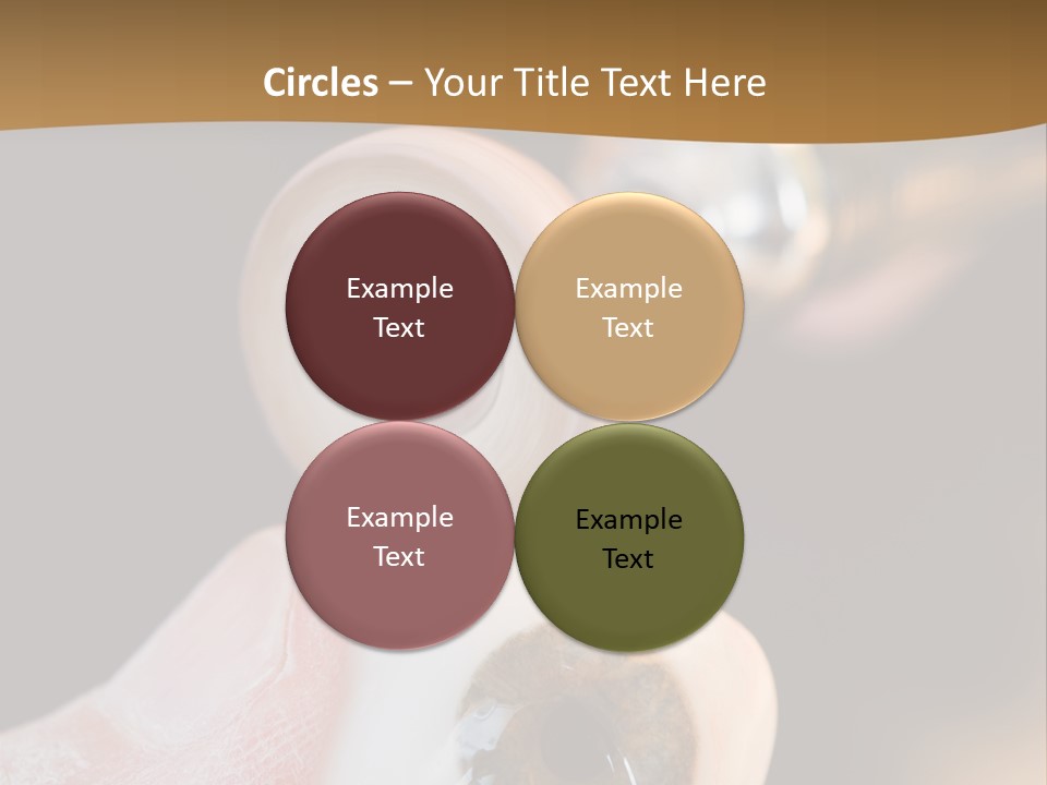 Artificial Men Equipment PowerPoint Template