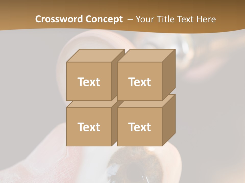 Artificial Men Equipment PowerPoint Template