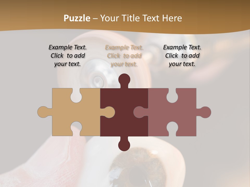Artificial Men Equipment PowerPoint Template