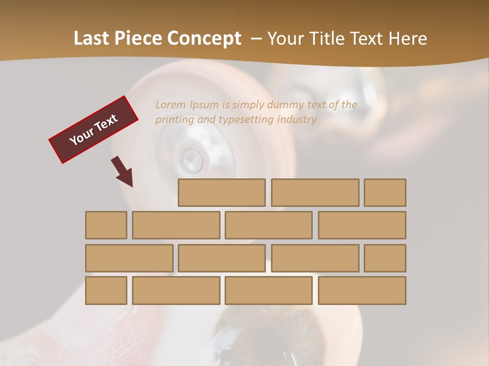 Artificial Men Equipment PowerPoint Template