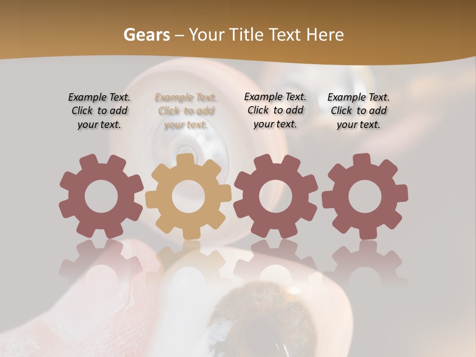 Artificial Men Equipment PowerPoint Template