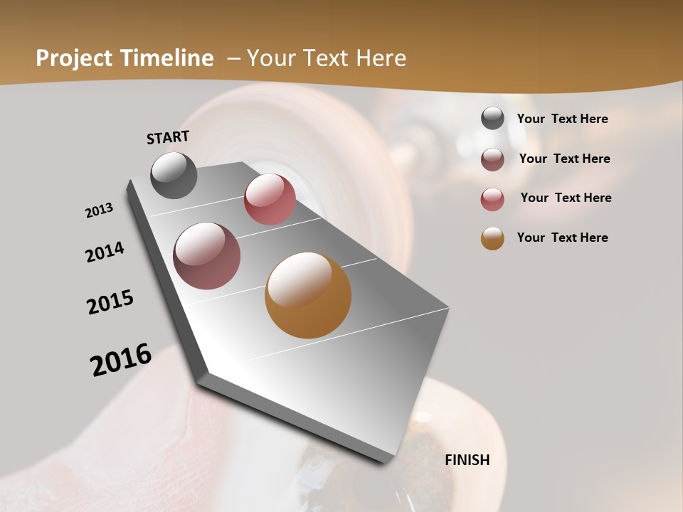 Artificial Men Equipment PowerPoint Template