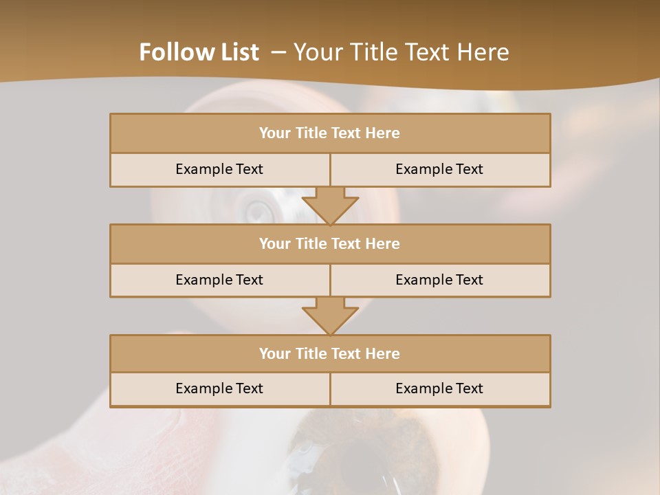 Artificial Men Equipment PowerPoint Template