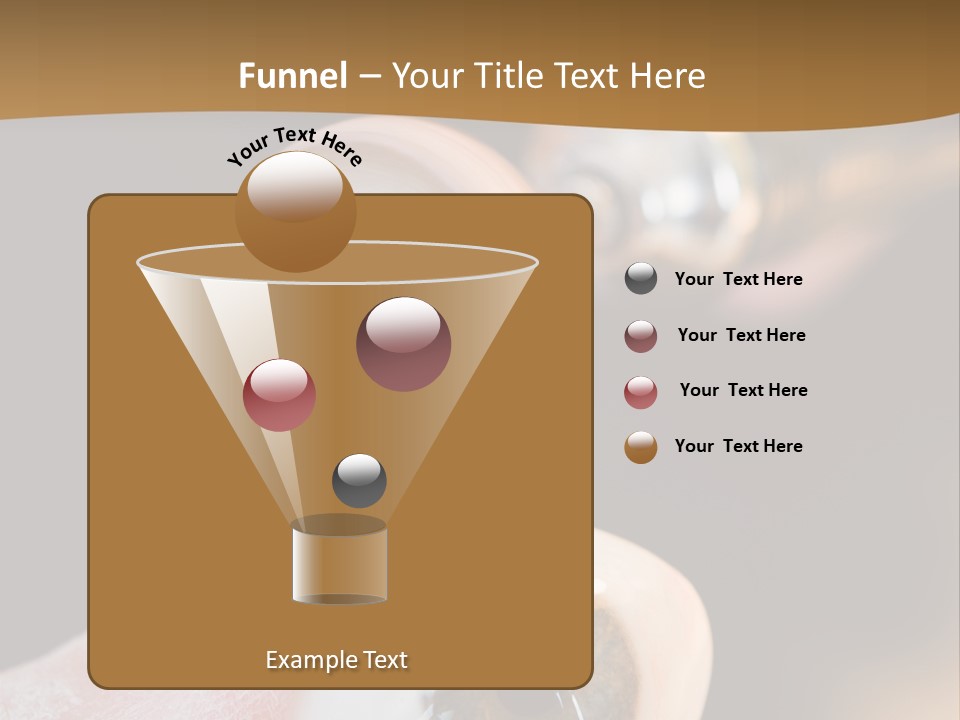 Artificial Men Equipment PowerPoint Template