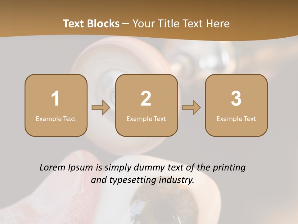 Artificial Men Equipment PowerPoint Template