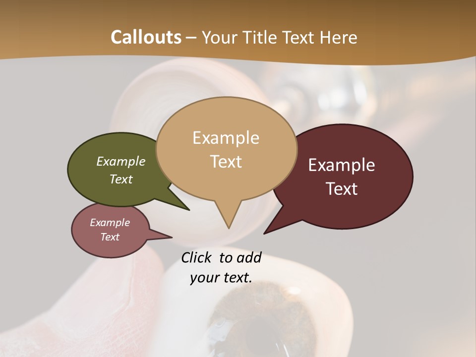 Artificial Men Equipment PowerPoint Template