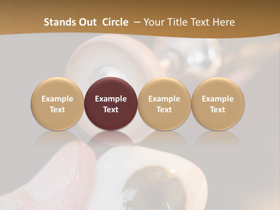 Artificial Men Equipment PowerPoint Template