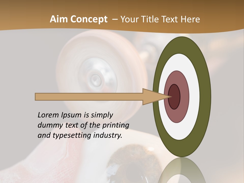 Artificial Men Equipment PowerPoint Template