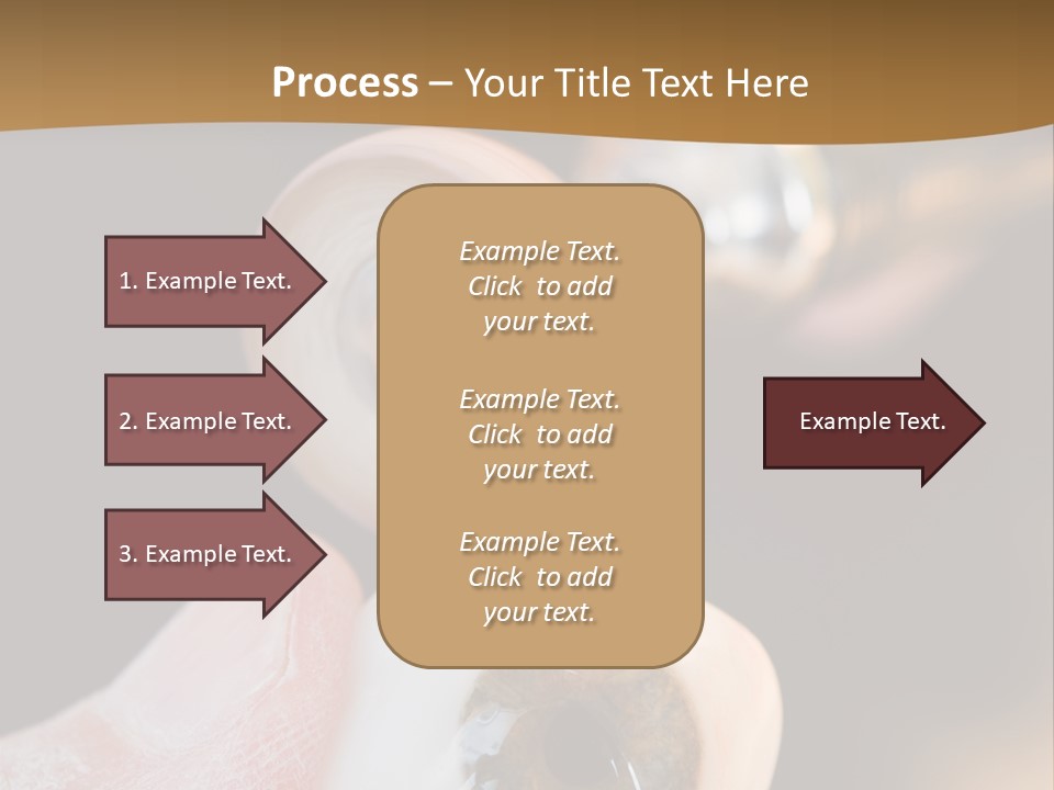 Artificial Men Equipment PowerPoint Template