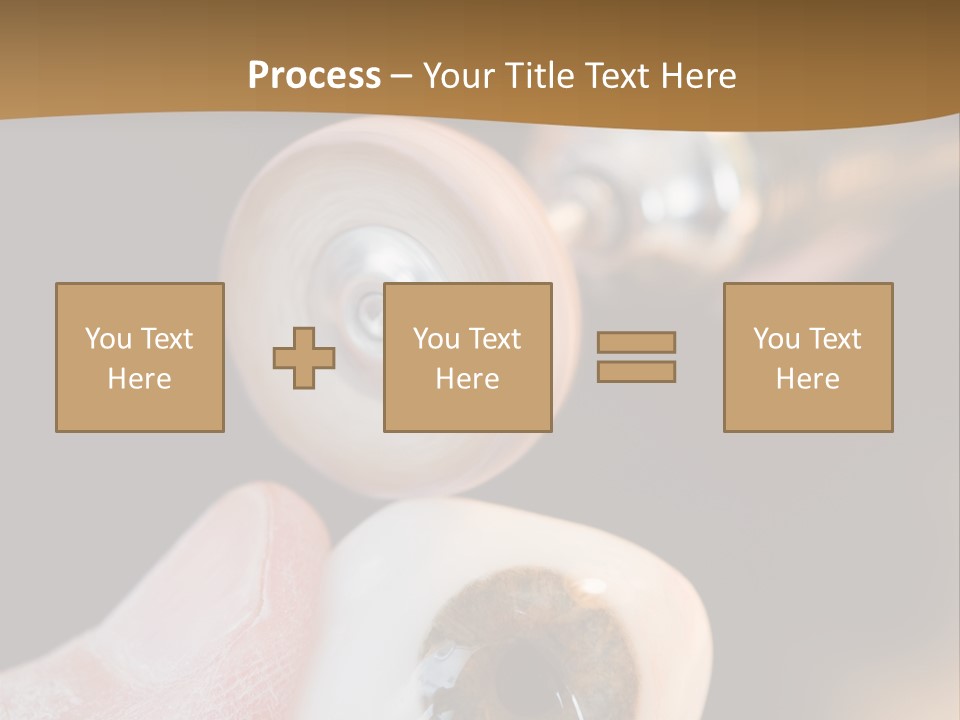 Artificial Men Equipment PowerPoint Template