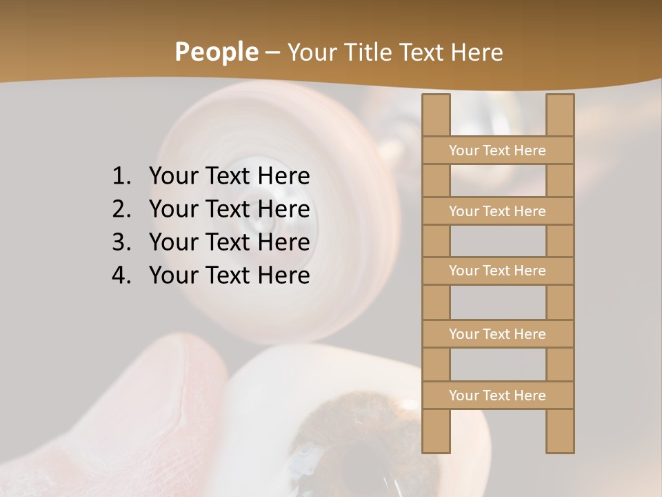 Artificial Men Equipment PowerPoint Template