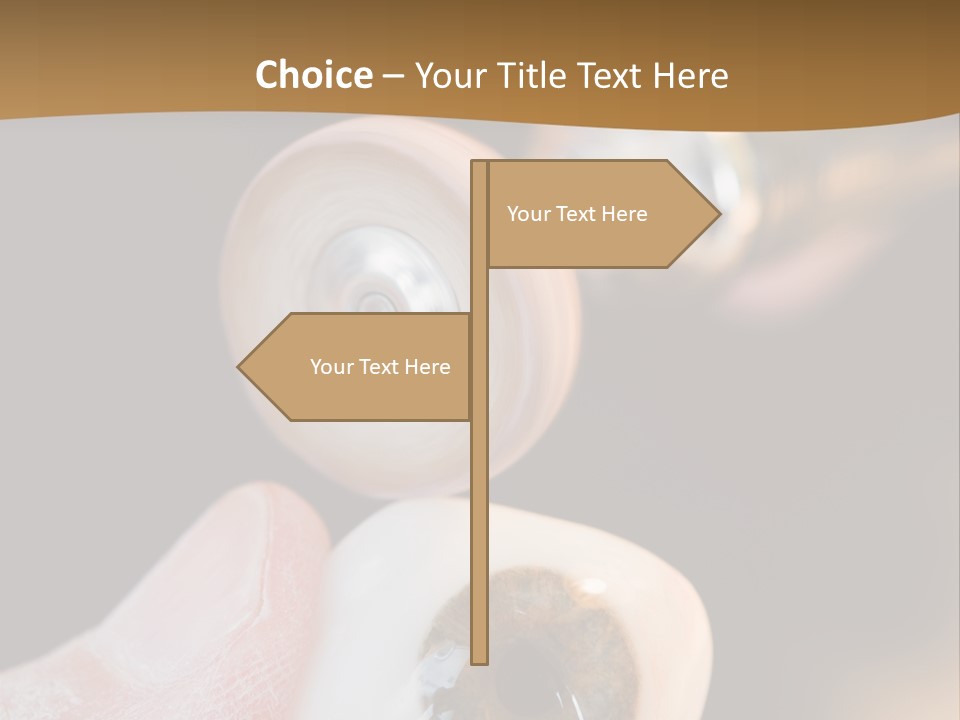 Artificial Men Equipment PowerPoint Template