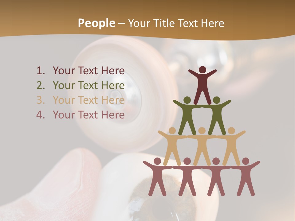 Artificial Men Equipment PowerPoint Template