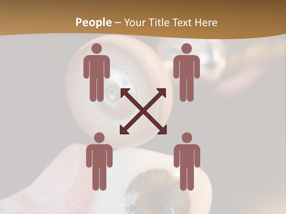 Artificial Men Equipment PowerPoint Template