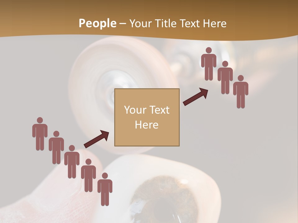 Artificial Men Equipment PowerPoint Template