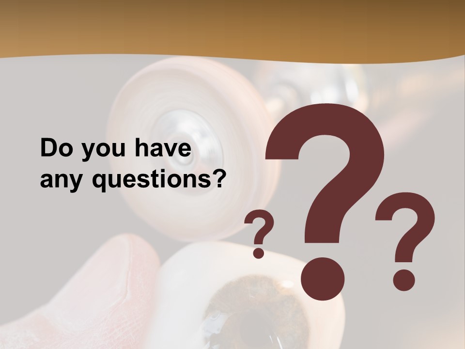 Artificial Men Equipment PowerPoint Template