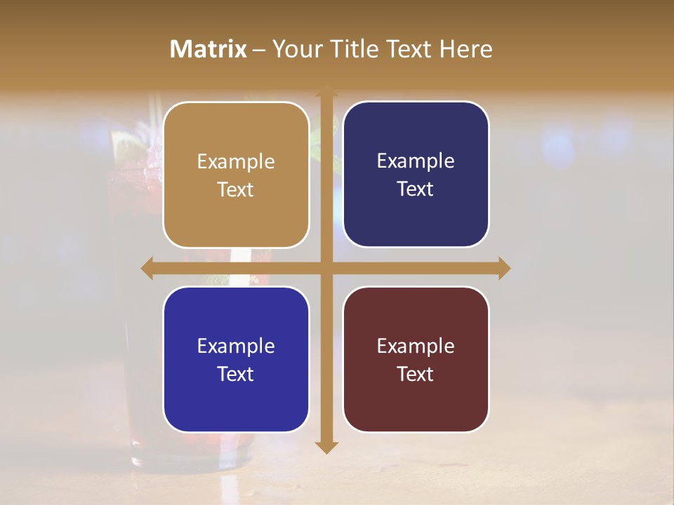 Refreshing Drink Mint PowerPoint Template