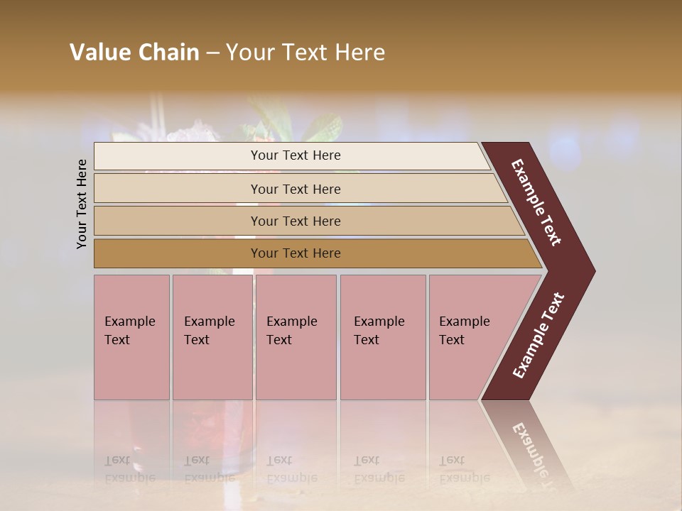 Refreshing Drink Mint PowerPoint Template