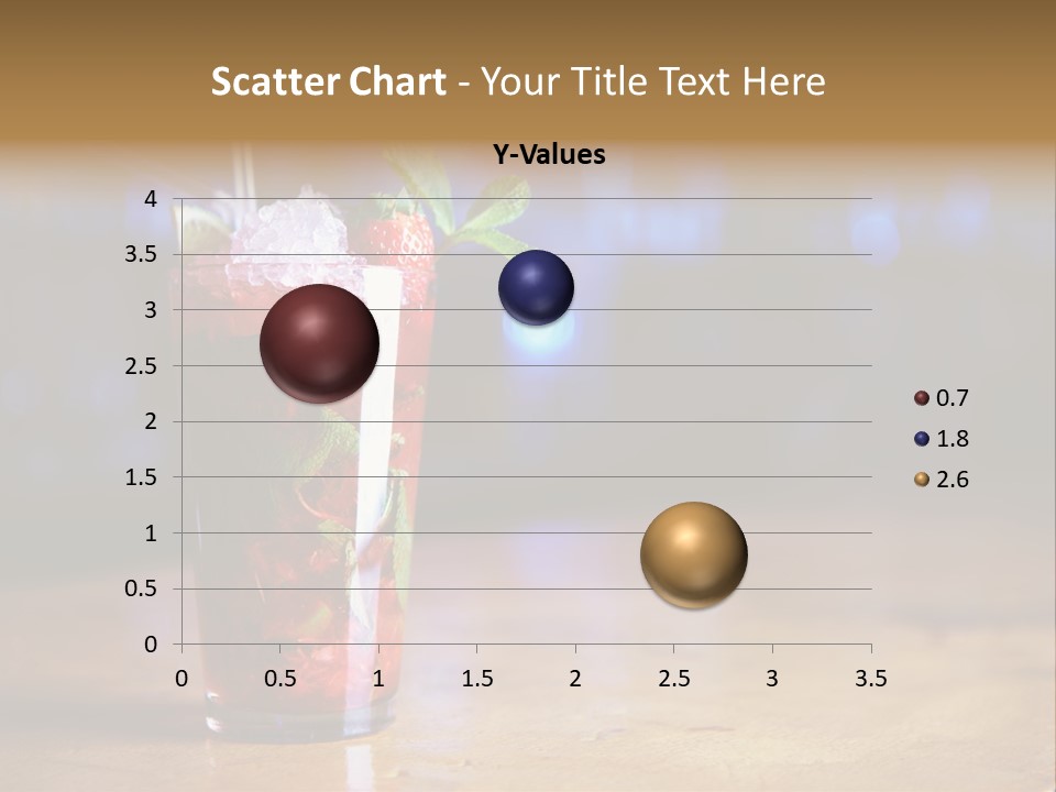 Refreshing Drink Mint PowerPoint Template