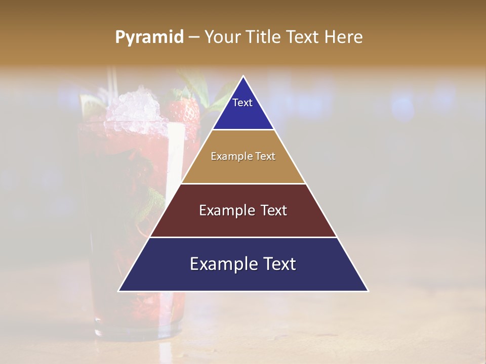 Refreshing Drink Mint PowerPoint Template