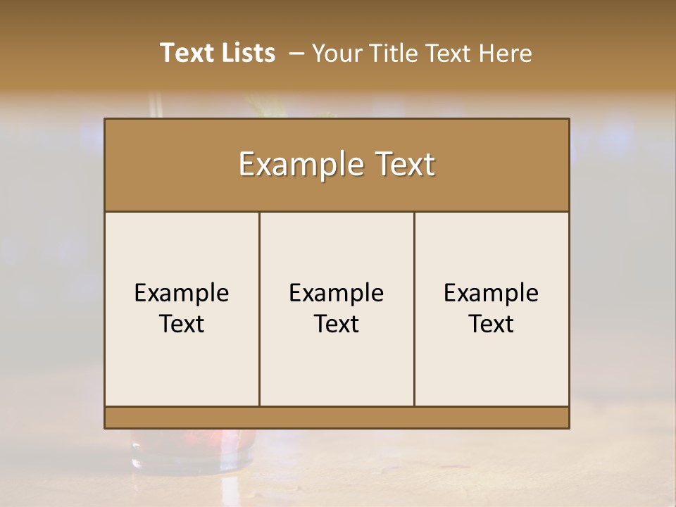 Refreshing Drink Mint PowerPoint Template