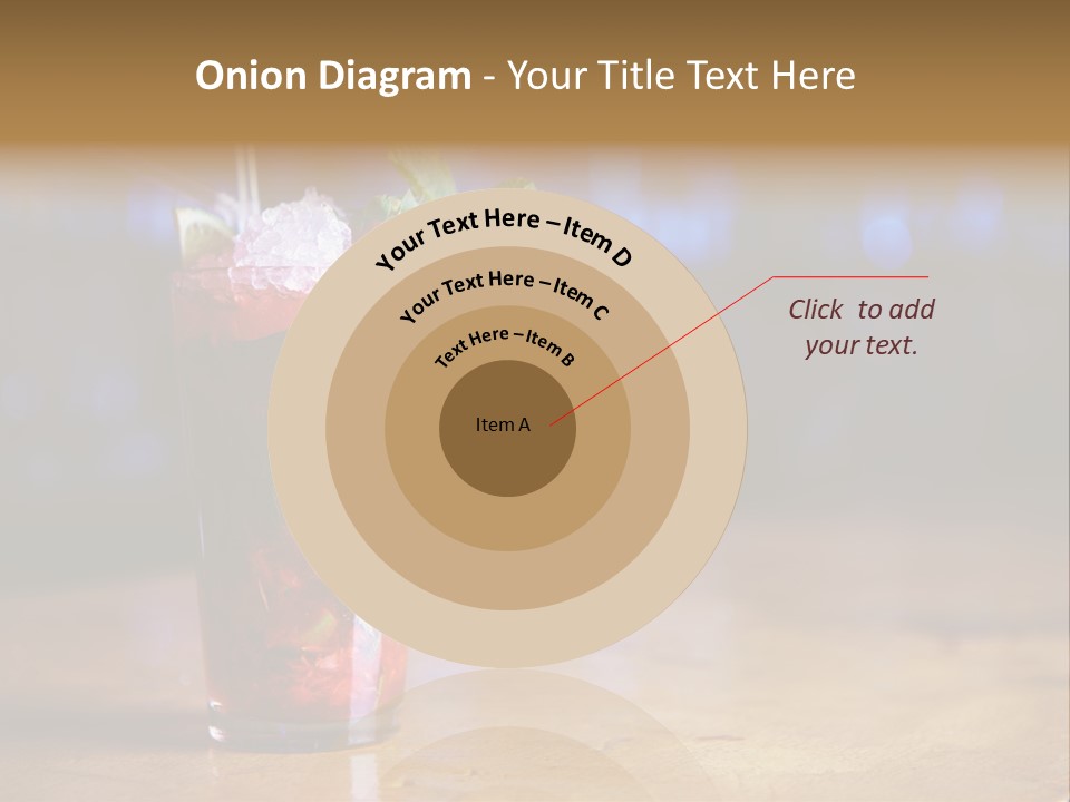 Refreshing Drink Mint PowerPoint Template