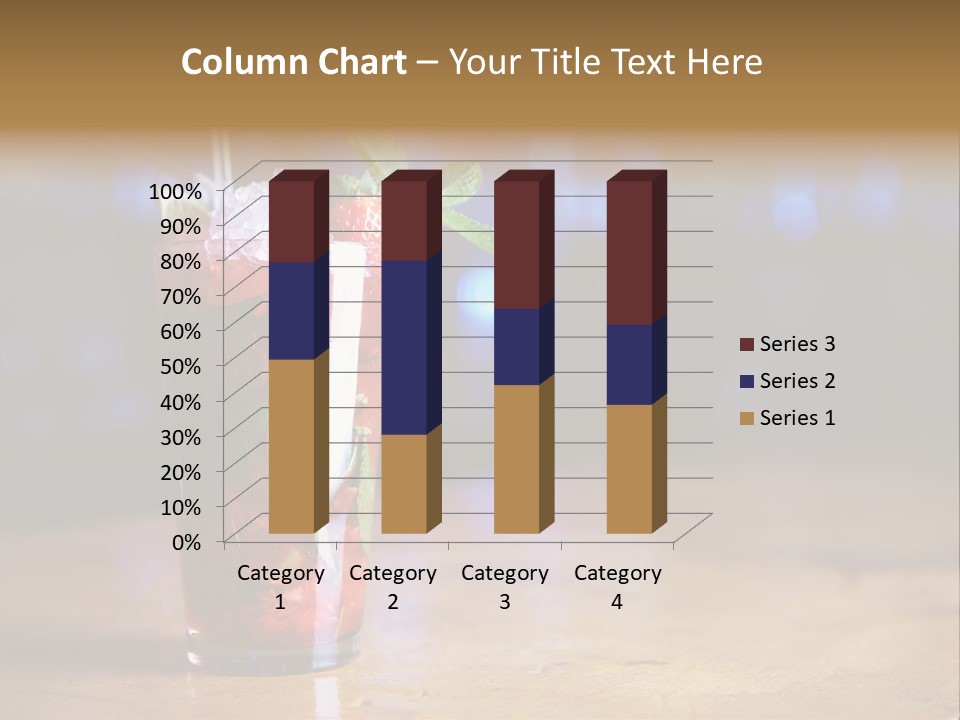 Refreshing Drink Mint PowerPoint Template