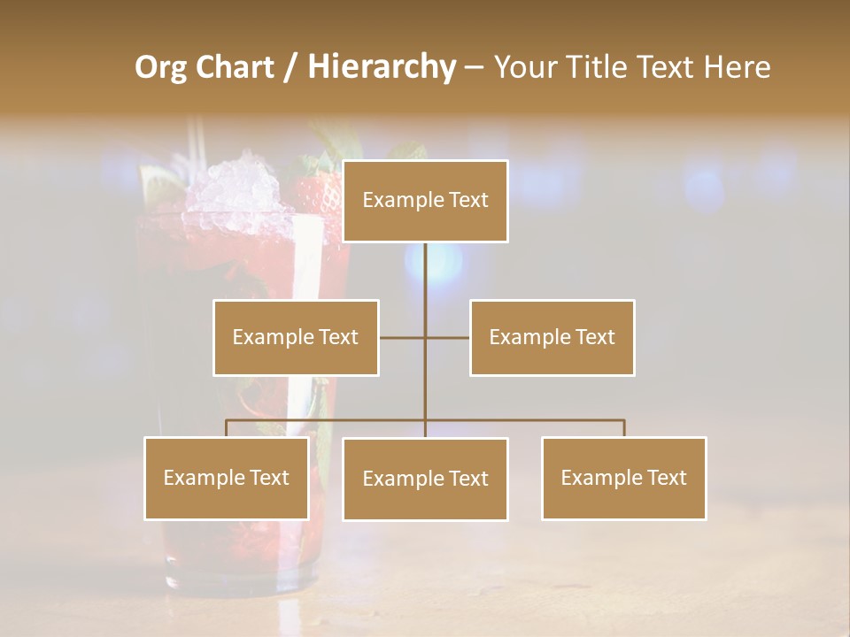 Refreshing Drink Mint PowerPoint Template