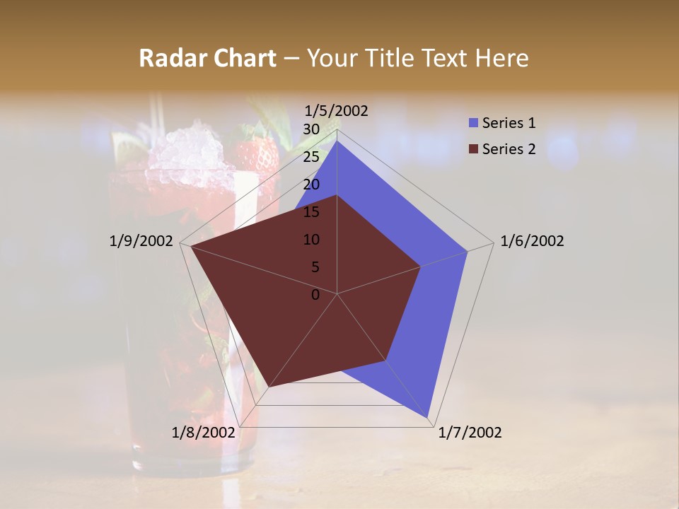 Refreshing Drink Mint PowerPoint Template