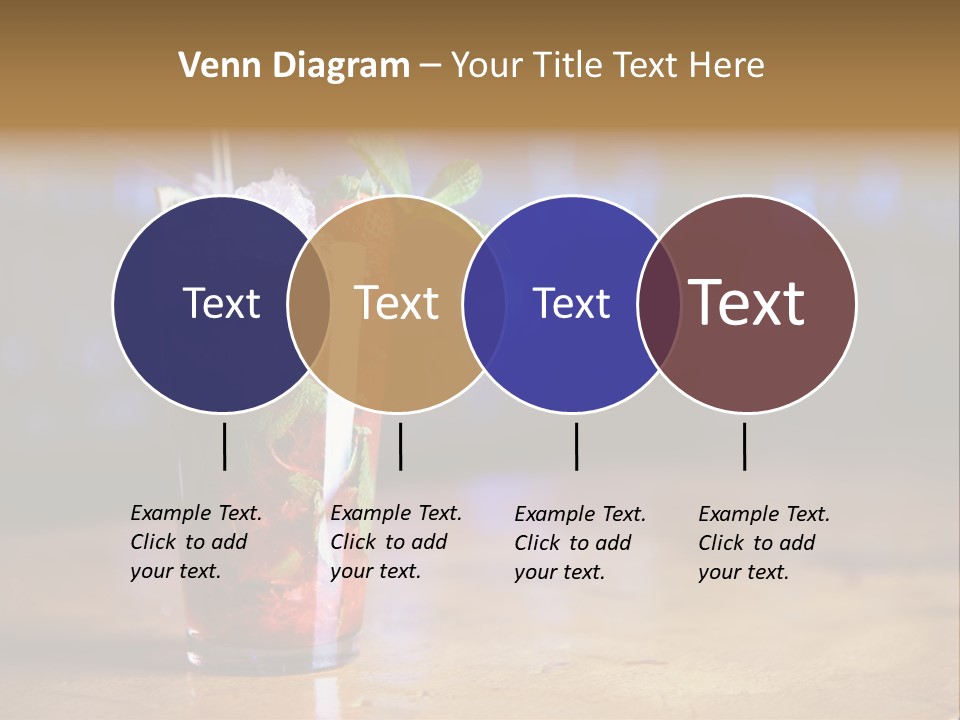 Refreshing Drink Mint PowerPoint Template