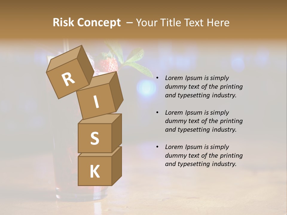 Refreshing Drink Mint PowerPoint Template