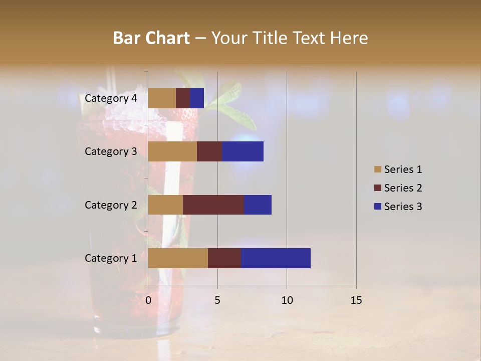 Refreshing Drink Mint PowerPoint Template