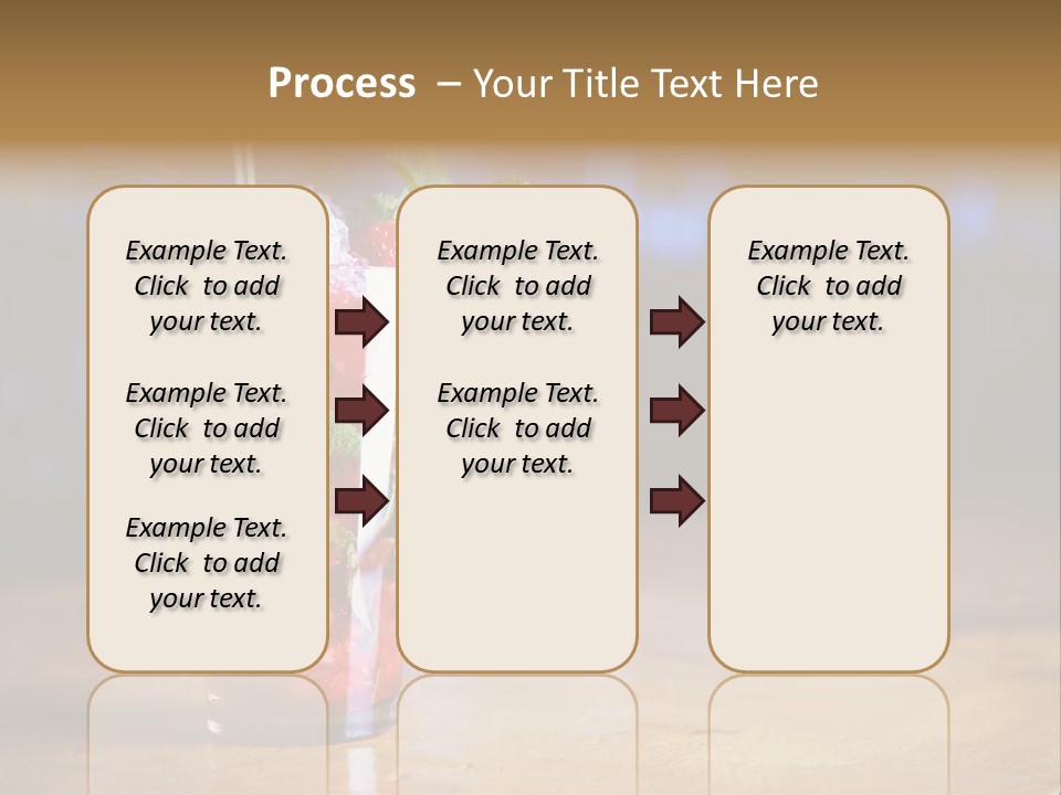 Refreshing Drink Mint PowerPoint Template